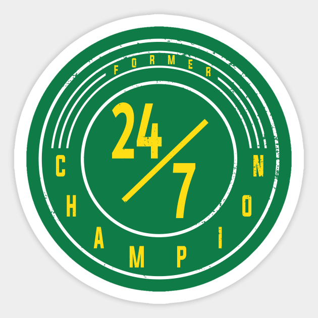 Former 24/7 Champion Sticker by FanBanterSTL